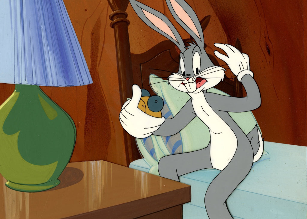 Looney Tunes Original Production Cel on Original Background: Bugs Bunny - Choice Fine Art