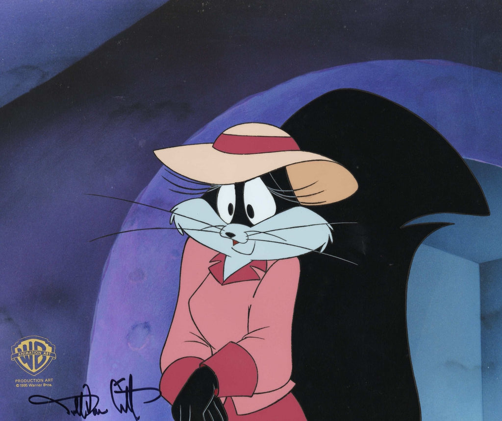 Looney Tunes Original Production Cel Signed By Darrell Van Citters: Penelope Pussy Cat - Choice Fine Art