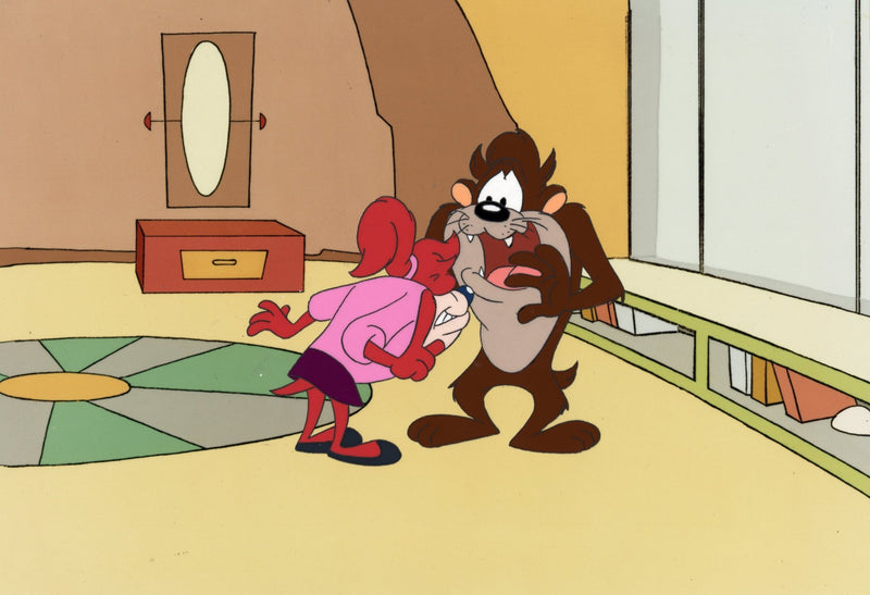 Looney Tunes Original Production Cel: Taz and Molly - Choice Fine Art
