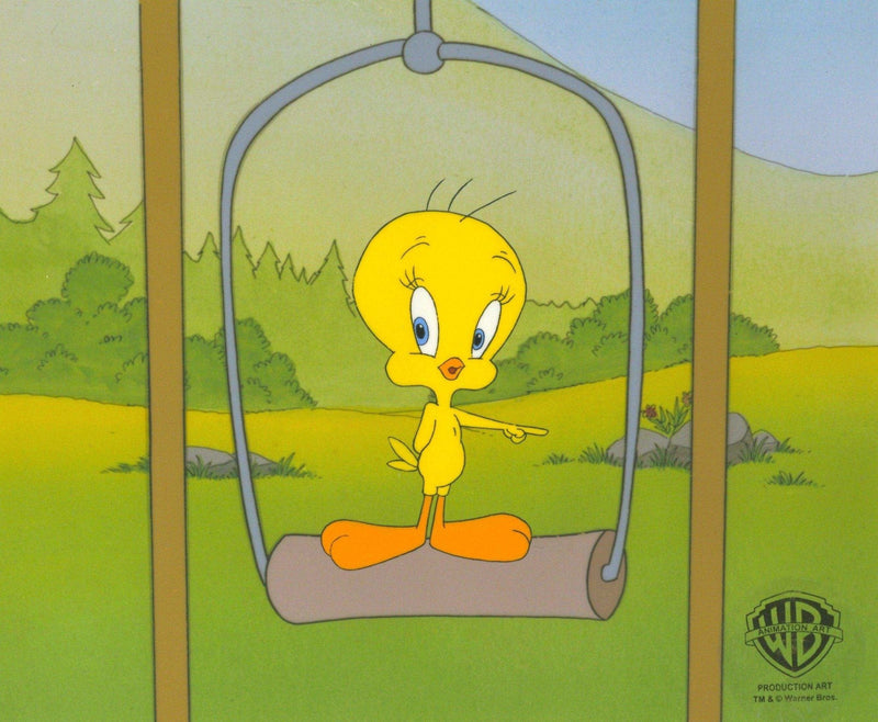 Looney Tunes Original Production Cel: Tweety Bird - Choice Fine Art