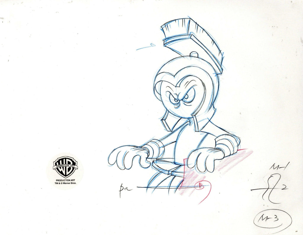 Looney Tunes Original Production Drawing: Marvin The Martian - Choice Fine Art