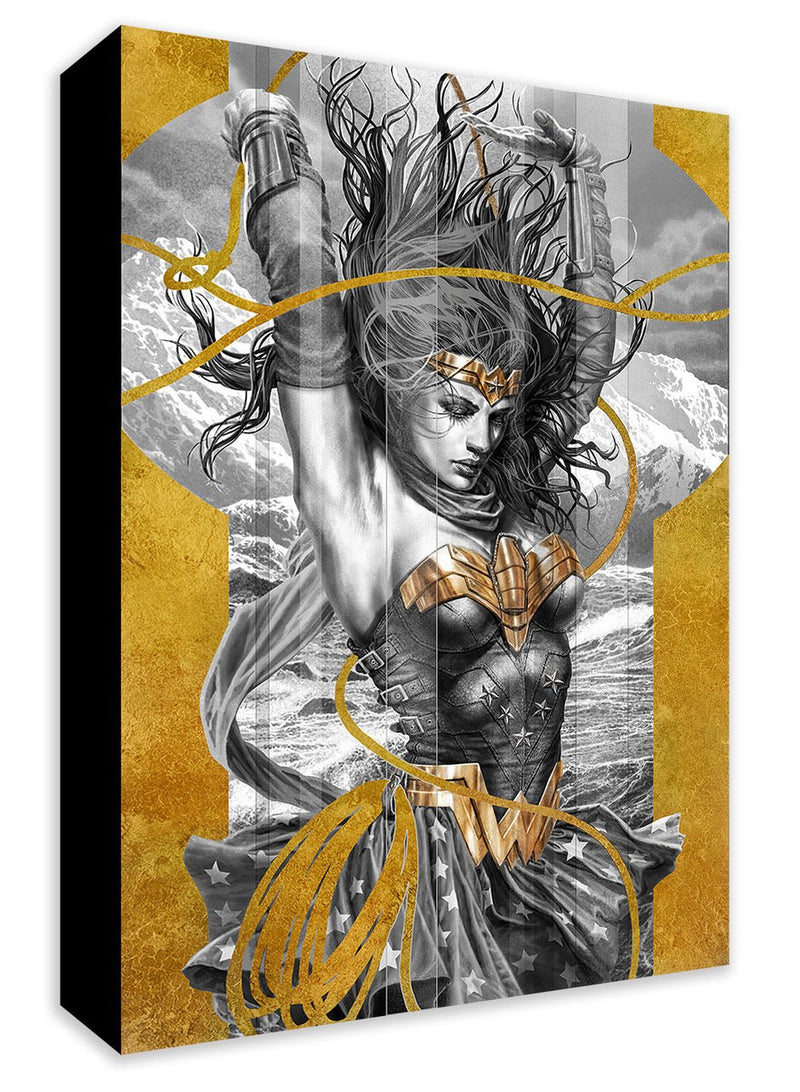 Mighty Mini Collection: Wonder Woman Black and Gold - Choice Fine Art
