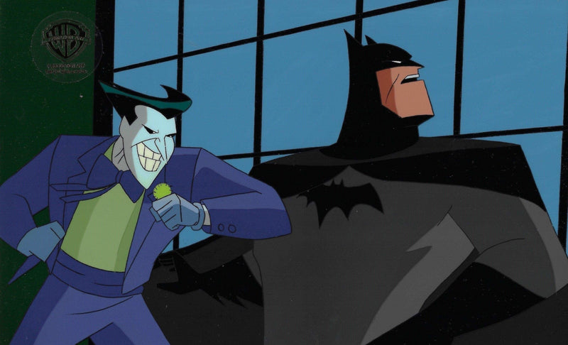 New Adventures Of Batman Production Cel: Batman And Joker - Choice Fine Art