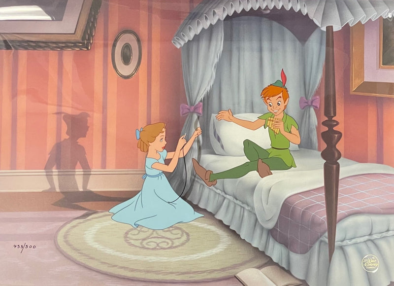 Peter Pan and Wendy: Limited Edition Hand-Painted Cel - Choice Fine Art