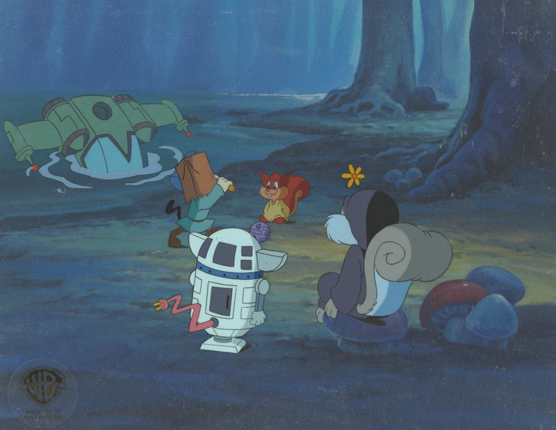 Pinky and the Brain Original Production Cel on Original Background: Star Warners - Choice Fine Art