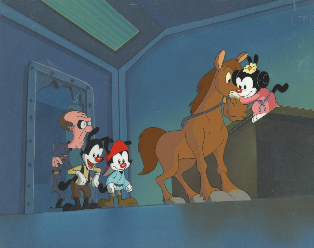 Pinky and the Brain Original Production Cel on Original Background: Star Warners - Choice Fine Art