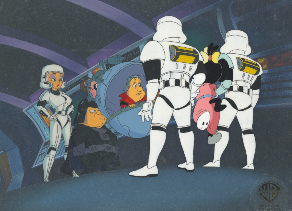 Pinky And The Brain Original Production Cel on Original Background: Star Warners - Choice Fine Art
