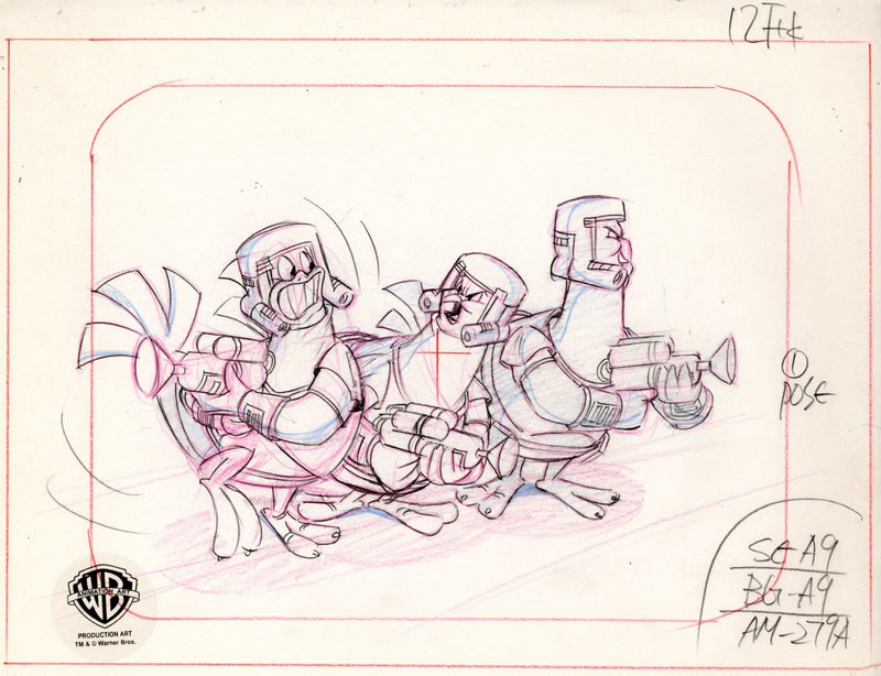 Pinky And The Brain Original Production Drawing: The GoodTroopers - Choice Fine Art
