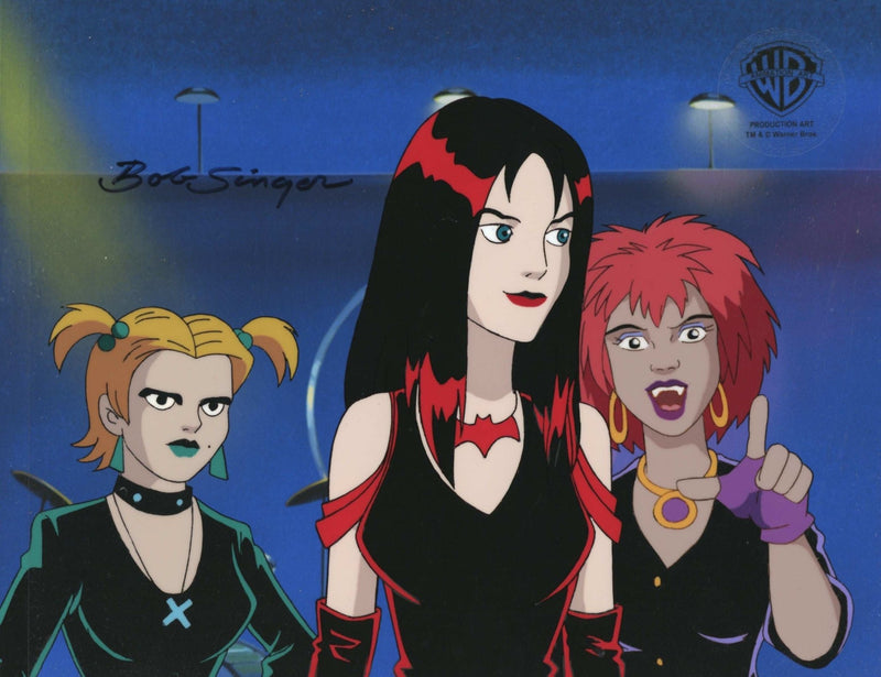 Scooby-Doo and the Witch's Ghost Original Production Cel with Matching Drawing: The Hex Girls - Choice Fine Art