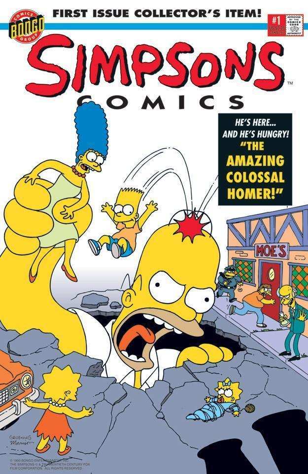 Simpsons Comics #1 - Choice Fine Art