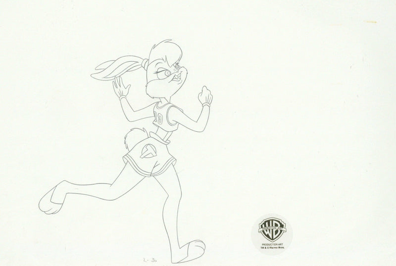 Space Jam Original Production Drawing: Lola Bunny - Choice Fine Art