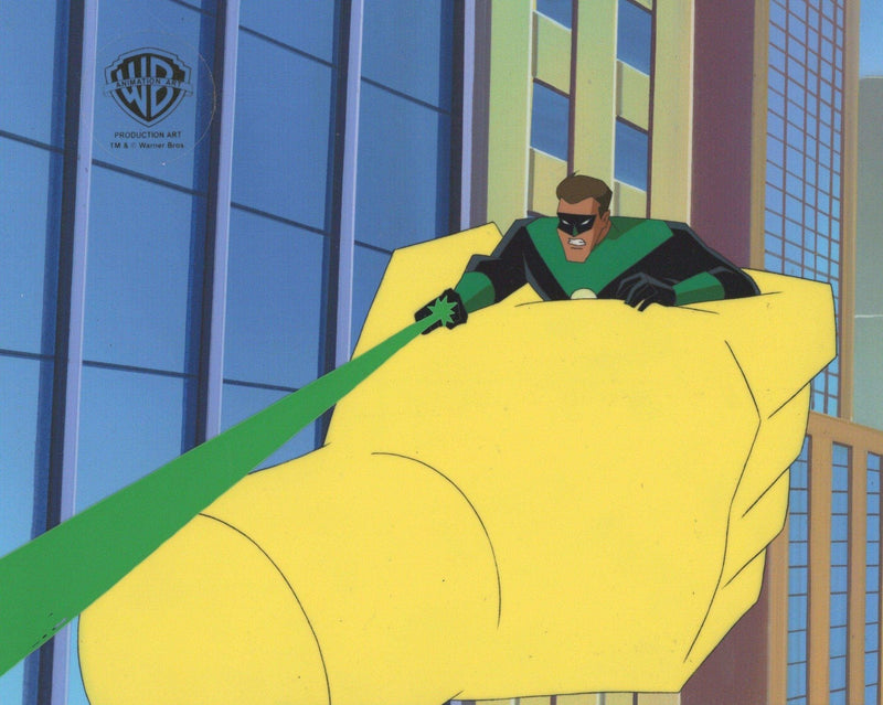 Superman the Animated Series Original Production Cel: Green Lantern - Choice Fine Art