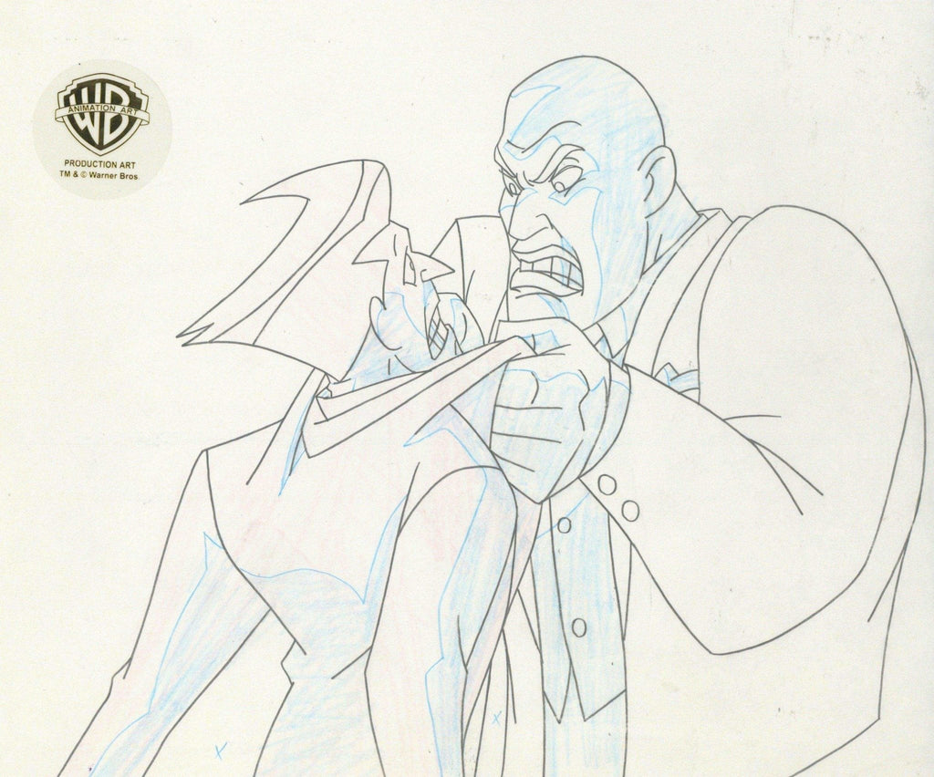 Superman the Animated Series Original Production Drawing: Joker and Lex Luther - Choice Fine Art