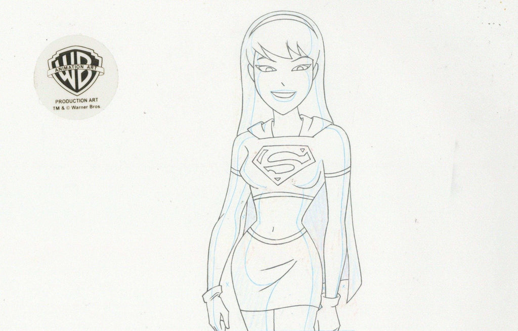 Superman the Animated Series Original Production Drawing: Supergirl - Choice Fine Art