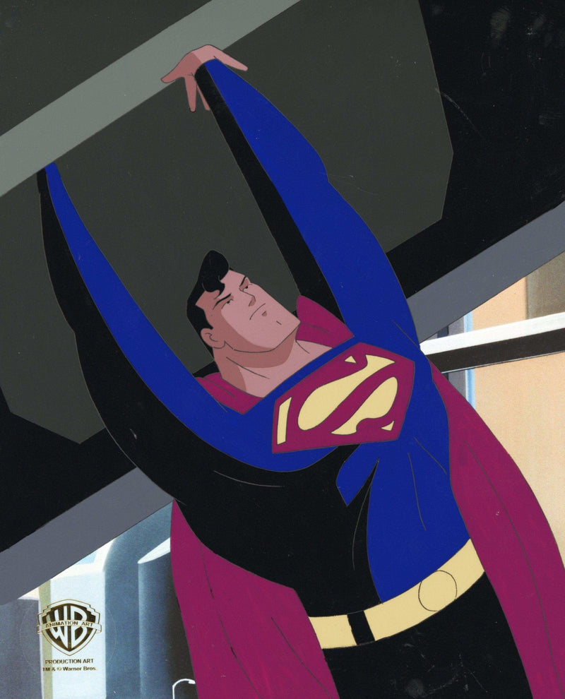 Superman the Animated Series Production Cel: Superman - Choice Fine Art