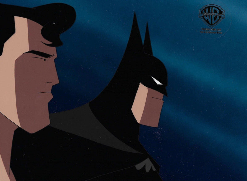 Superman: The Animated Series Production Cel: Superman And Batman - Choice Fine Art