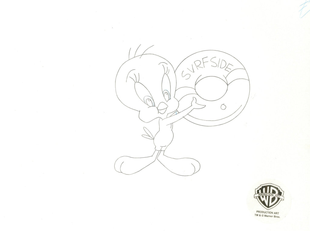 Sylvester and Tweety Mysteries Original Production Drawing: Tweety - Choice Fine Art