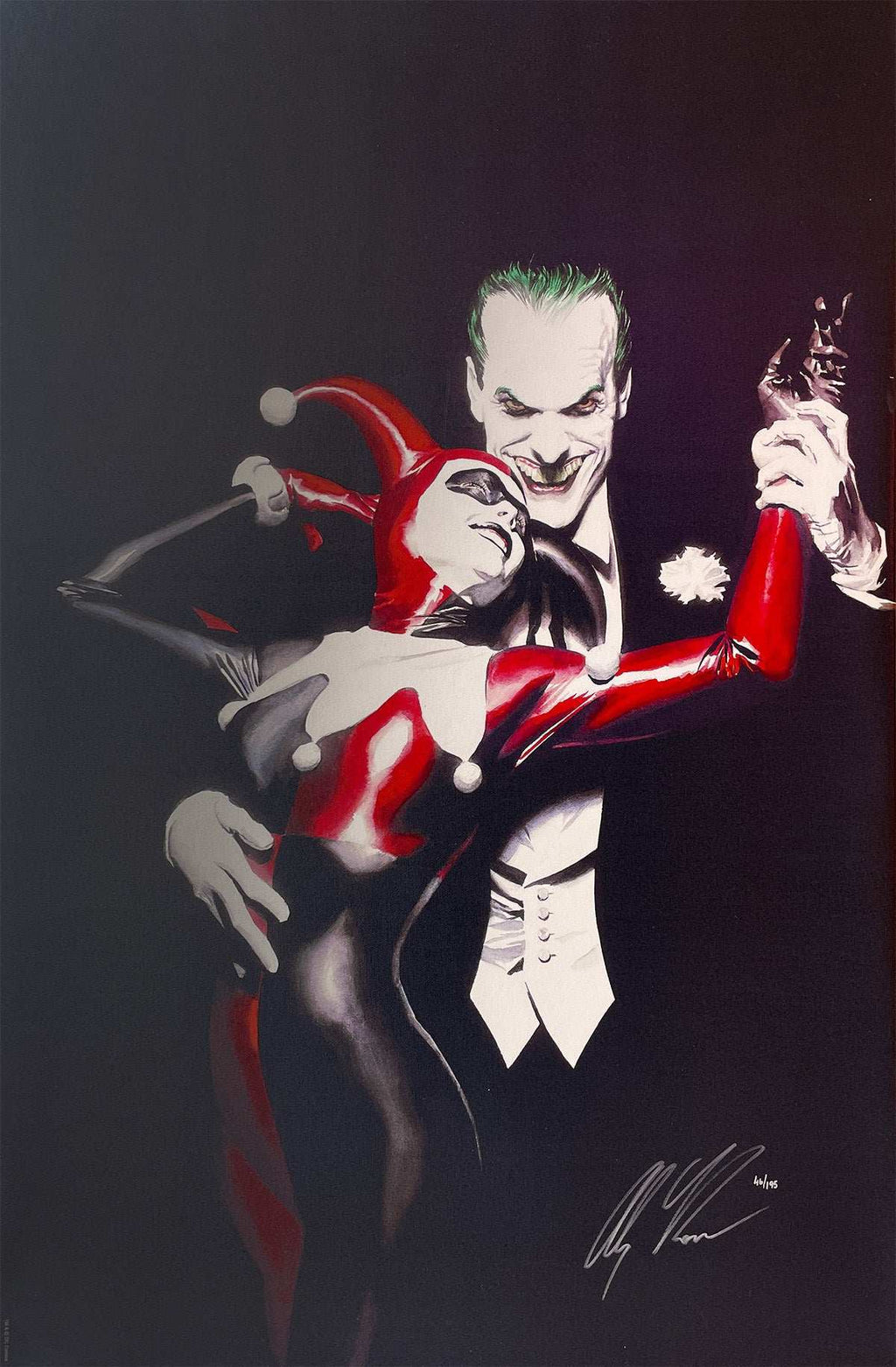 Tango With Evil Joker and Harley Quinn - Choice Fine Art