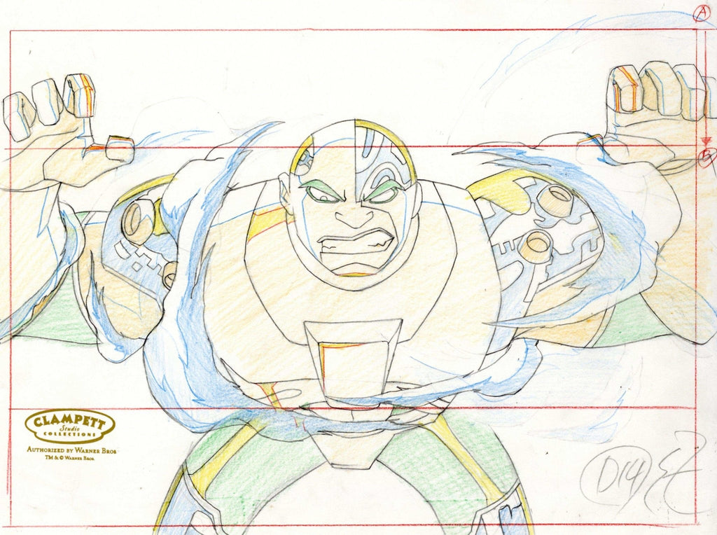 Teen Titans Original Production Drawing: Cyborg - Choice Fine Art