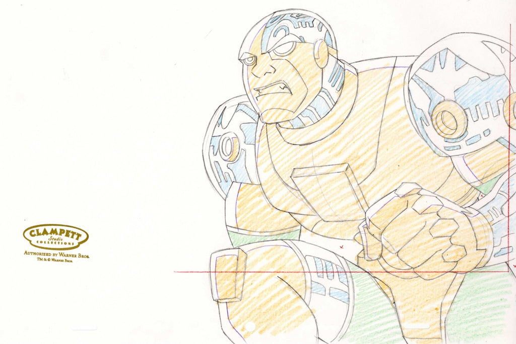 Teen Titans Original Production Drawing: Cyborg - Choice Fine Art