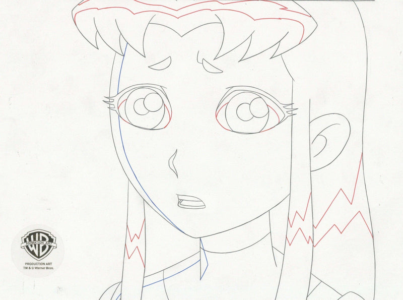 Teen Titans Original Production Drawing: Starfire - Choice Fine Art