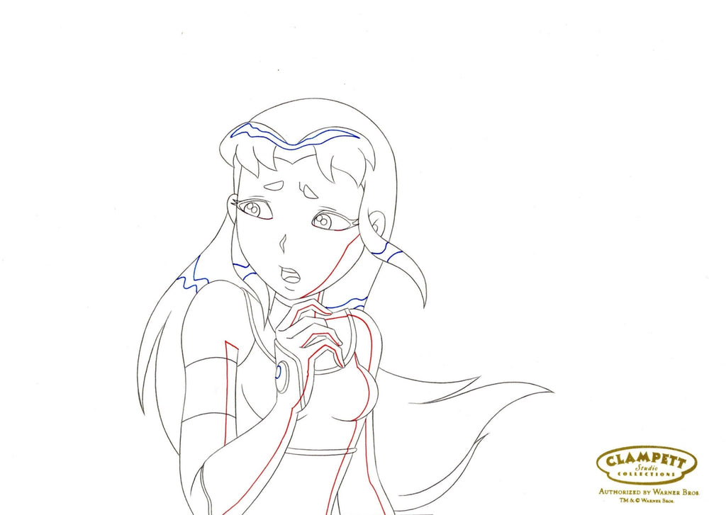 Teen Titans Original Production Drawing: Starfire - Choice Fine Art