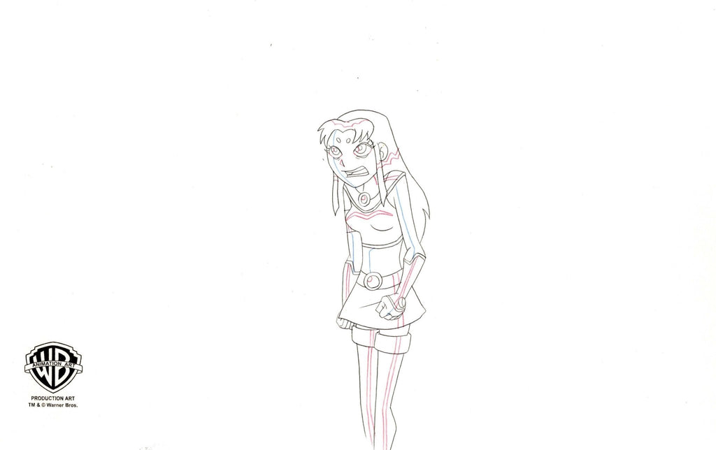 Teen Titans Original Production Drawing: Starfire - Choice Fine Art