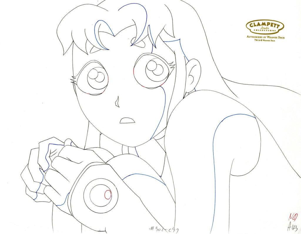 Teen Titans Original Production Drawing: Starfire - Choice Fine Art