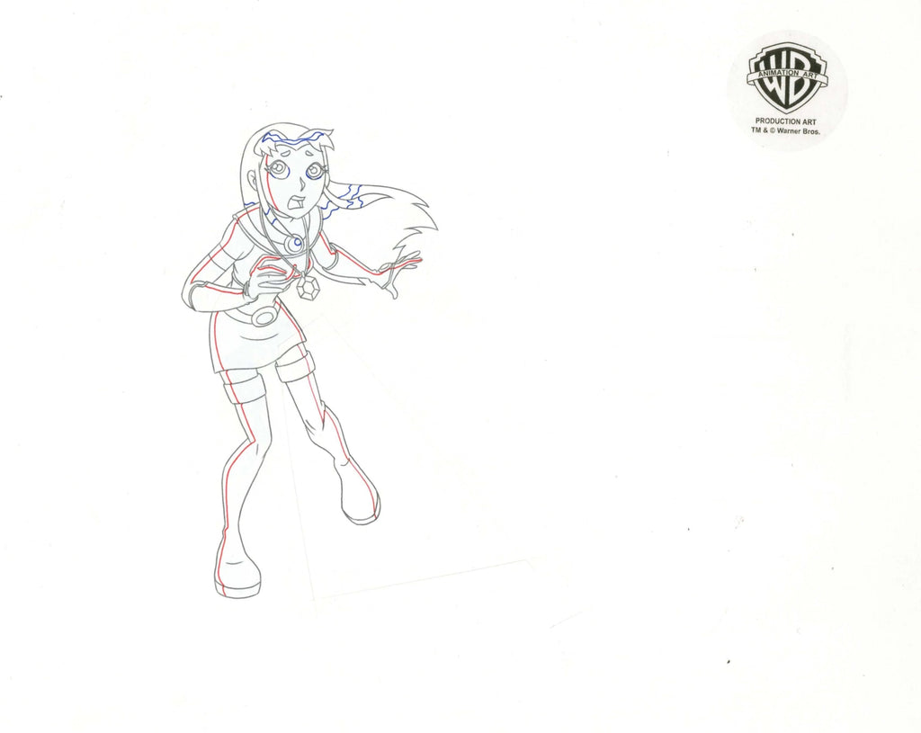 Teen Titans Original Production Drawing: Starfire - Choice Fine Art