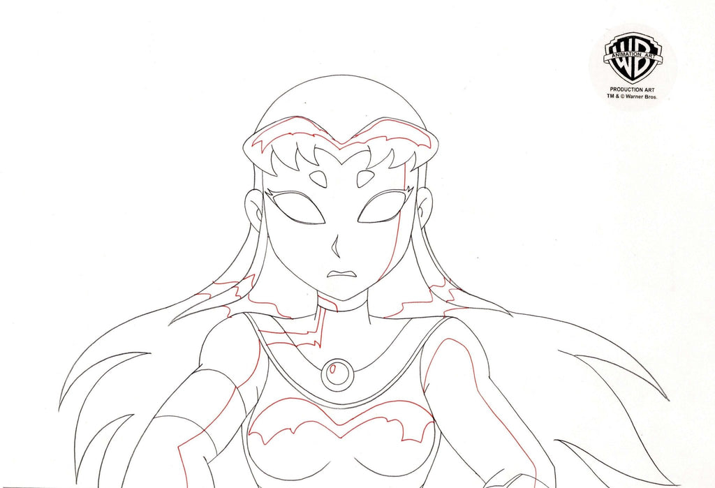 Teen Titans Original Production Drawing: Starfire - Choice Fine Art