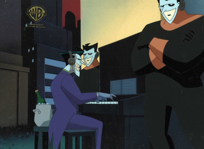 The New Batman Adventures Original Production Cel: Joker and Henchmen - Choice Fine Art