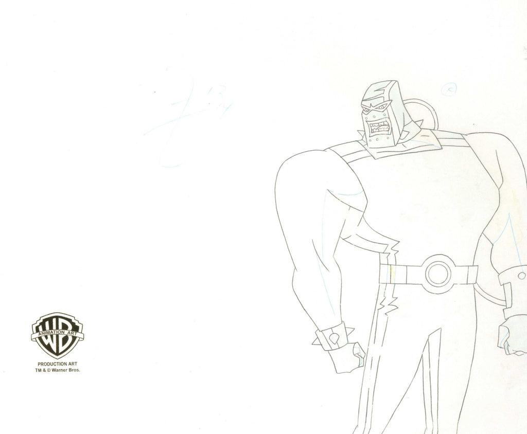 The New Batman Adventures Original Production Drawing: Bane - Choice Fine Art