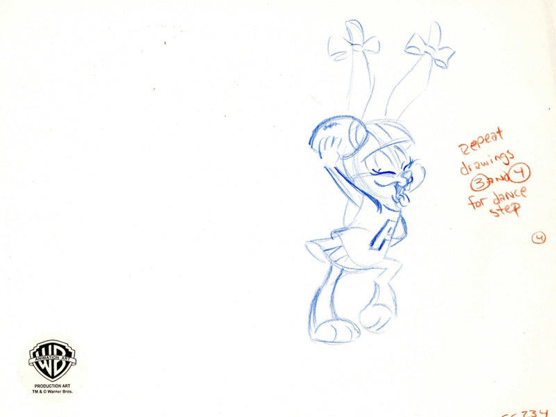 Tiny Toons Original Production Drawing: Babs Bunny - Choice Fine Art